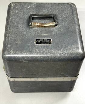 18043a Hp Hewlett Packard / Delcon Ultrasonic Reflector - Storage Case Only