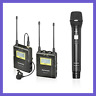 Uwmic9 Hu9 Rx9 Tx9 Uhf Wireless Lavalier Handheld Microphone System Bodypack 4897040885966