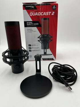 872v1a6 Hyperx Quadcast 2 20 Hz - Khz Usb Condenser Microphone