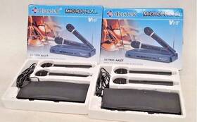 307mic-aazt Ibastek Wireless Microphone Set