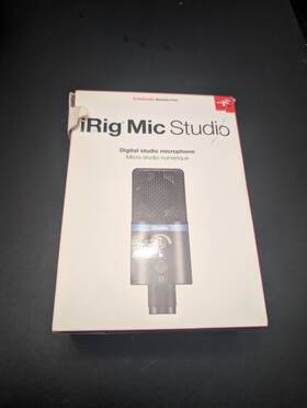 Ik Multimedia 888680082376 Irig Mic Studio Portable Large-diaphragm Digital Microphone