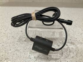 Ik Multimedia 888680602383 Irig Mic Lav Compact Lavalier Microphone For Phone And Tablet Black