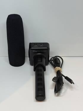 Ik Multimedia 888680977979 Irig Mic Video Universal Digital Shotgun Microphone Podcast
