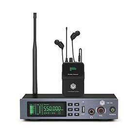 Em100uhf Inmix 788081186676 Wireless In Ear Monitor System 1 Channel Bodypacks Monitoring With