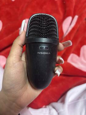 Ns-cbm19 Insignia Black Handheld Wireless Micro-usb Condenser Microphones
