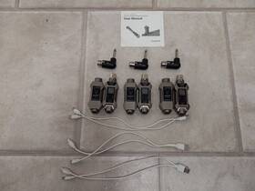 Emf8710941629405oc Jayete 3 Sets - C-01 Uhf Wireless Microphone Converter Transmitter And Receiver
