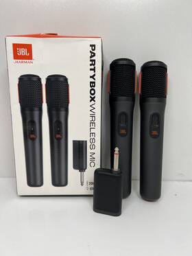 Jbl 050036399975 Partybox Wireless Mic Pair Of Digital Microphones For All Party Box