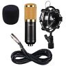 Jcb-cmi-28 Jcb-cmi-28--bm-0001 Jacoble Black Condenser Microphone Kit Shock Mount Record Mic Cap
