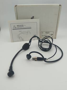 Avl619 Jefe Professional Sweat Proof Headset Microphone Needs New Wind Muff