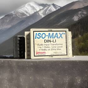 Jensen Transformers 676101041732 Iso-max Din-li Single Channel Din Rail Line Input Iso