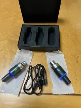 Joyo-mw-1 Joyo Mw-1 Wireless Microphone System 5.8ghz Used Open Box Tested Working