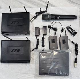 Cm-501 Jts E7r/e-7tb Lot Of 3 D Uhf Single Channel Wireless Lavalier Mic