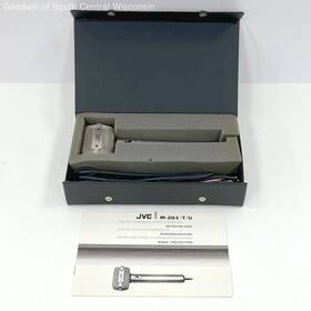 M-201t Jvc M-201t/u M-201/t/u Stereo Condenser Microphone Silver 6.35mm With Case And Manual