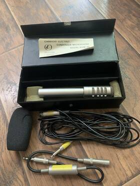 Kcm-44 Kay Vintage Condenser Microphone Untested