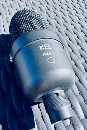 Kel Hm-2d Rare Condenser Mic With Shock Mount
