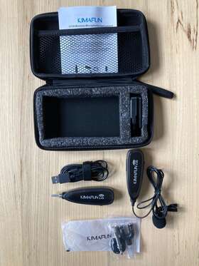 Km-g130 Kimafun 2.4ghz Wireless Lapel Microphone