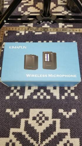 Km-g50-1 Kimafun Long Range Wireless Transmitter Receiver Lavalier Microphone