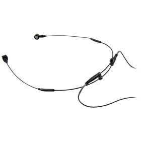 Kingdom 617407916041 Kaclshw Adjustable White Collar Worn Microphone For Shure Sys