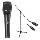 Kms 105 Kit Neumann Live Vocal Condenser Mic Black 686924565001