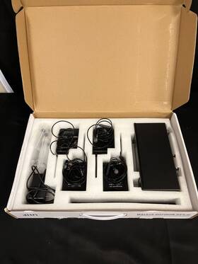 Kms-iem40 Komison Black Lcd Uhf Mono Wireless In Ear Audio Monitor System