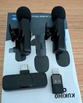 K9-mic Kukiho 2 Pack Wireless Lavalier Microphone
