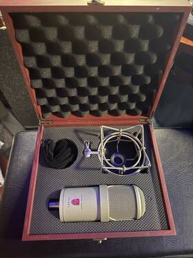 Fc-357 Lauten Audio Fc357 Clarion Fet Condenser Microphone With Original Box And Case