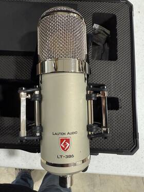 Lt386002 Lauten Audio Eden Lt-386 Large-diaphragm Tube Condenser Microphone