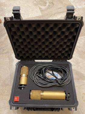 L251 Lawson Rare Gold L47 Tube Fet Condensor Microphone Combo Mic And Power Supply