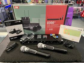 Ldu305hhd2 Ld Systems U300 Dual Diversity Wireless Hand Held Microphones