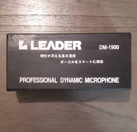 Dm-1900 Leader Professional Dynamic Microphone Nady Starpower Sp-r3