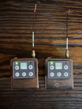 80224a-lt Lectrosonics Lt-b1 Bodypack Wireless Transmitters Set Of 2