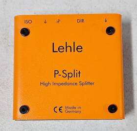 Lehle 260142210071 P-split Ii High Impedance Signal Splitter