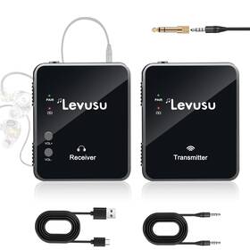 Levusu 721410408834 2.4g Wireless In-ear Monitor System Stereo Iem With T