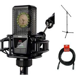 Lewitt 810160681915 Ray Large-diaphragm Condenser Microphone With Distance Sensing Mute Bundle