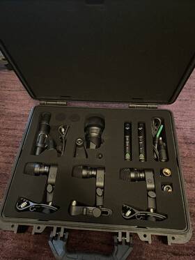 Lewitt 847986002310 Beatkitpro 7-piece Premium Drum Mic Kit Mogami Cables
