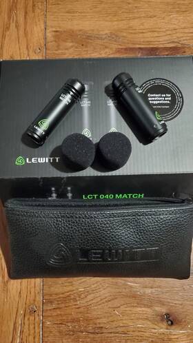 Lct040match Lewitt Lct 040 Match Small Diaphragm Condenser Microphone