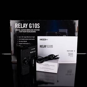 70lin031 Line 6 Used Relay G10s Digital Wireless System For Pedalboard With Box