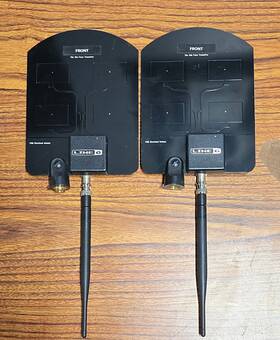 P180 Line 6 Active Directional Paddle Antennas Lot Of 2