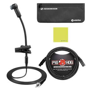 E908b-ew Liquid Audio Phm10 - Sennheiser E 908 B-ew Clip-on Cardioid Condenser Gooseneck
