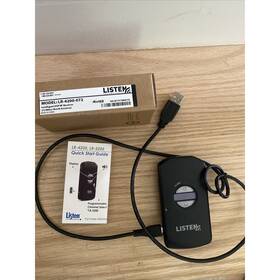 Lr-4200-072 Listen Intelligent Dsp Rf Receiver 72 Mhz With Box Tested And Works