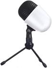 Lj-dcm-002 Amazonbasics Desktop Mini Condenser Microphone White