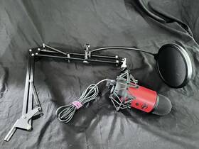 988-000101k5 Logitech Blue Microphones Yeti Usb Microphone With Boom Arm Stand Filter And Shock Mount