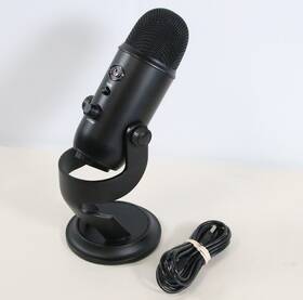988-000448 Logitech Blue Yeti Blackout Edition Multi-pattern Usb Condenser Microphone