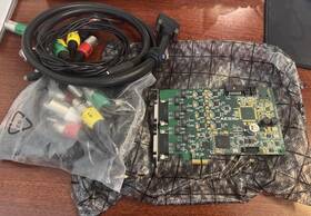 Ae16e Lynx Pcie Audio Interface With Two 2 Break-out Cables