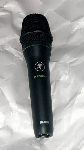 2051595-00 Mackie Element Series Em89d Dynamic Vocal Microphone Black