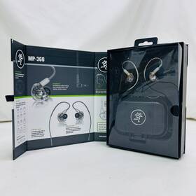 Mp-360 Mackie Triple Balanced Armature Professional In-ear Monitors With Hard Case