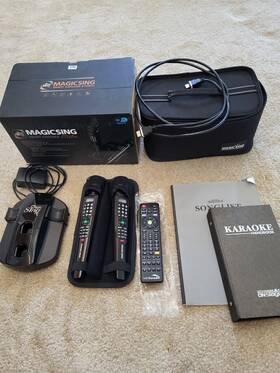 Et23pro Magic Sing Karaoke Magicsing With Dual Wireless Microphones