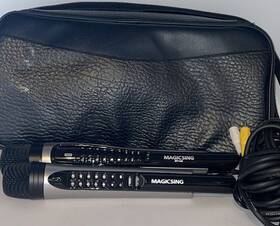 Mt14k Magic Sing Magicsing- -dual Mic Karaoke Microphone With Case