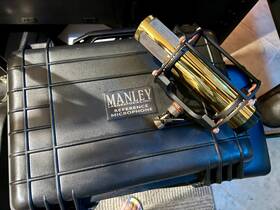 Manley 890833000304 Reference Mono Gold Multi-pattern Tube Condenser Microphone