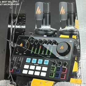 Ame2b Maono Dual Mic All-in-one Audio Caster E2 Podcast Equipment Bundle